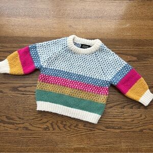 Monoprix Multicolor Striped Sweater • 3